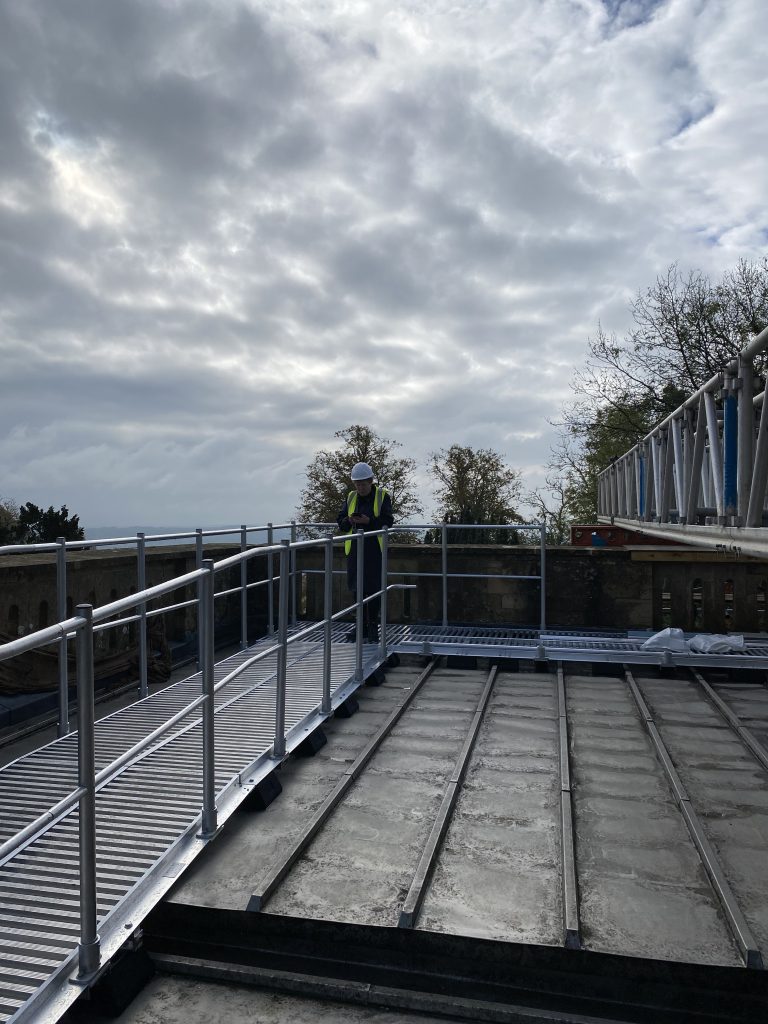 Walkway installed at Beckford's Tower